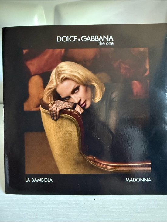 Dolce & Gabbana Other - NEW RARE Dolce & Gabbana 'The One' Madonna Music cardboard Milano exclusive